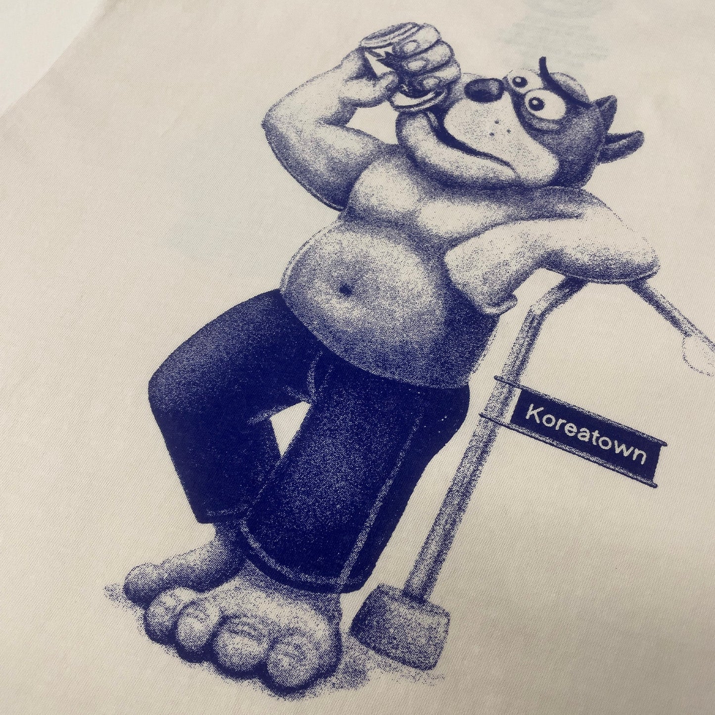 Koreatown x Andrew Pulig T-Shirt for Pabst Blue Ribbon