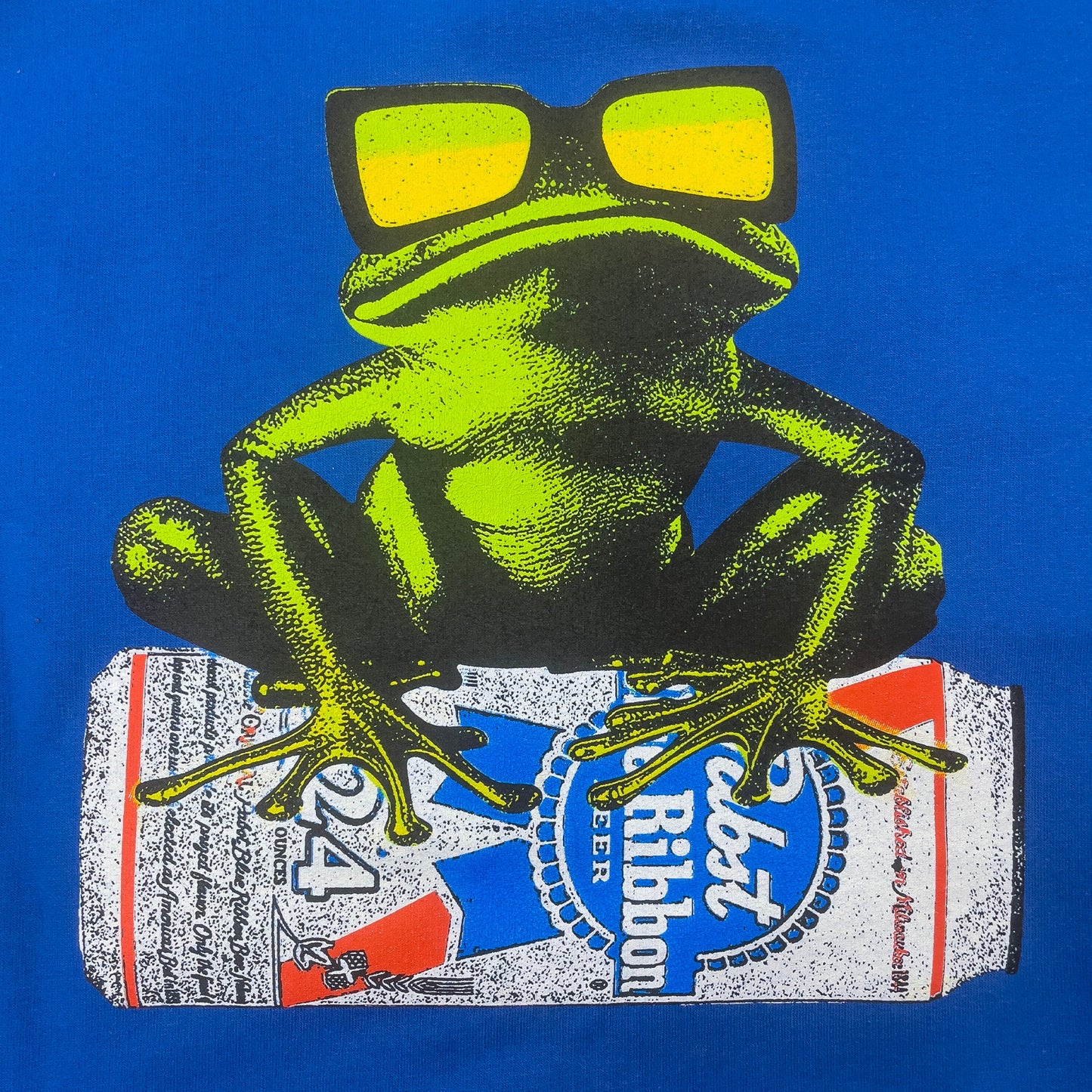 Koreatown x Brainfreeze Crewneck for Pabst Blue Ribbon