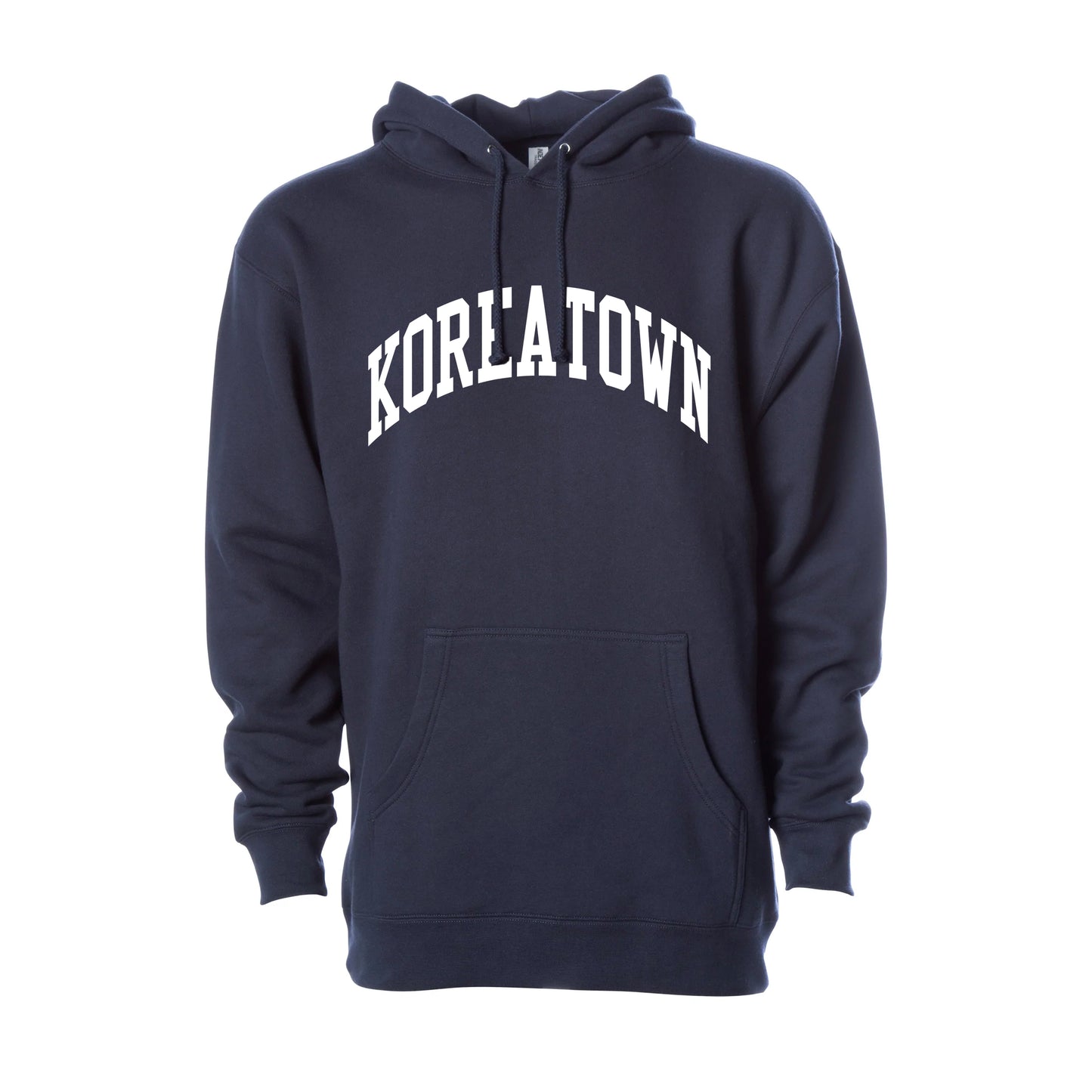 KOREATOWN ARCH LOGO (NAVY HOODIE)