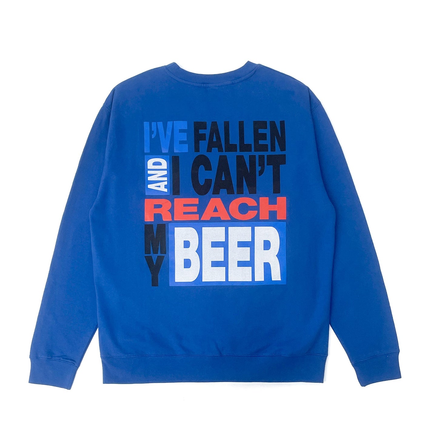 Koreatown x Brainfreeze Crewneck for Pabst Blue Ribbon