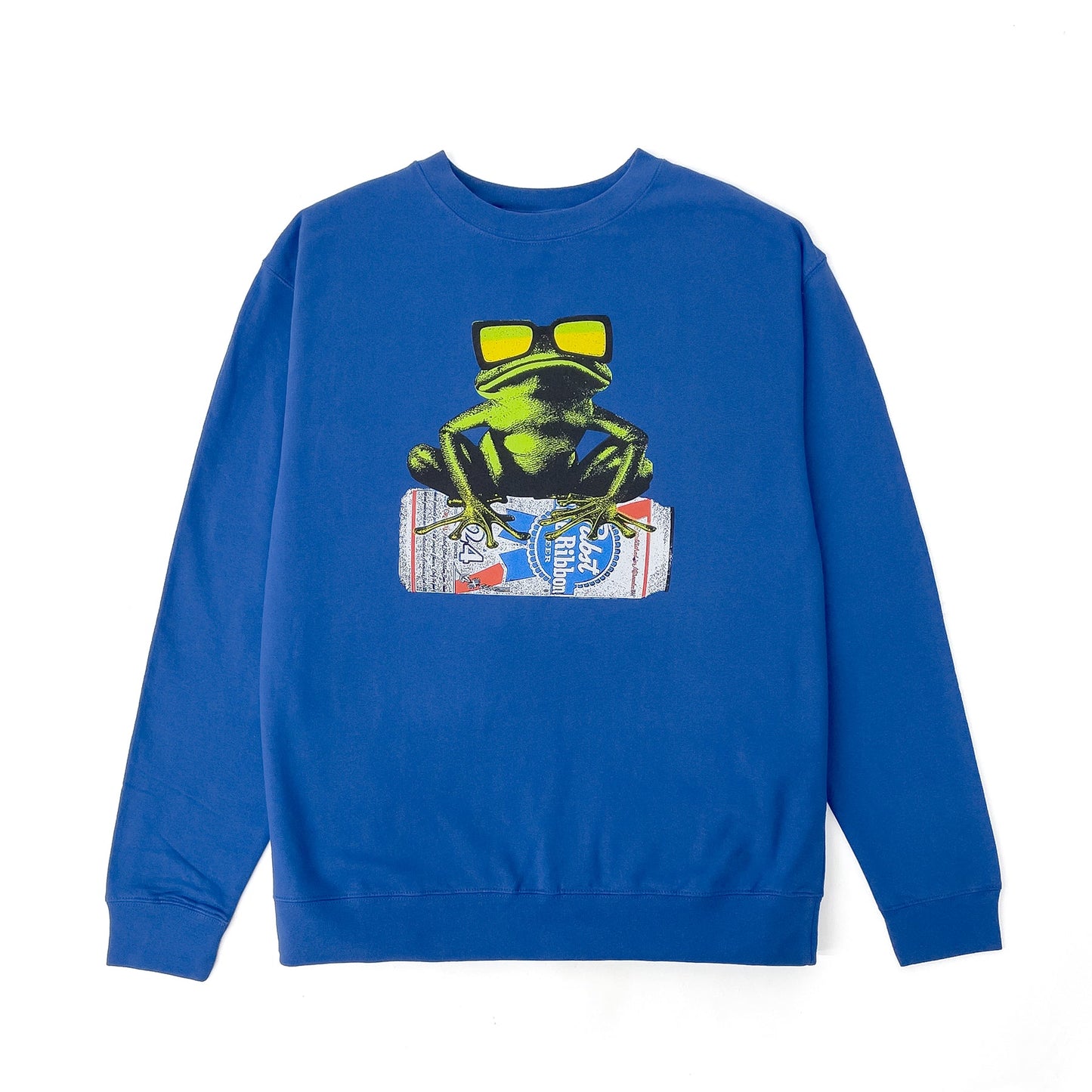 Koreatown x Brainfreeze Crewneck for Pabst Blue Ribbon