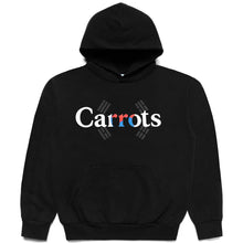 Load image into Gallery viewer, CARROTS X KOREATOWN : FLAG LOGO HOODIE (Black)
