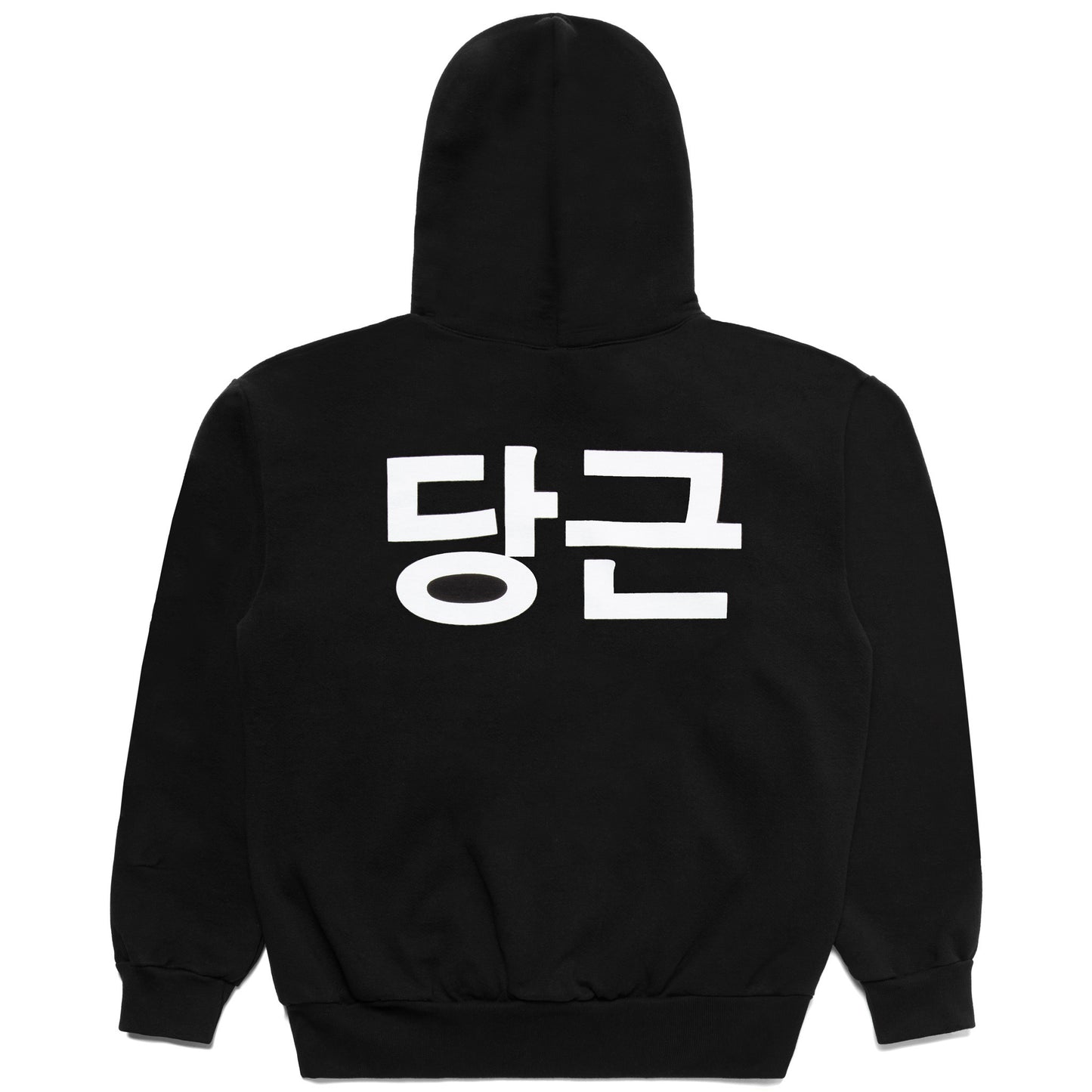 CARROTS X KOREATOWN : FLAG LOGO HOODIE (Black)
