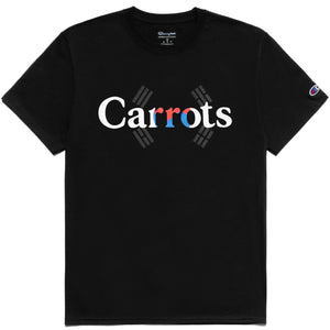 CARROTS X KOREATOWN : LOGO T-SHIRT (Black)